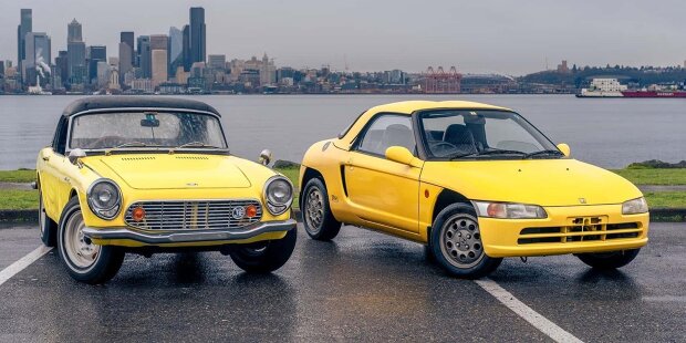 Honda S600 und Honda Beat im Motor1-Vergleich