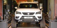 Seat baute mal einen Ateca mit Raupen und ein Ibiza Cabriolet