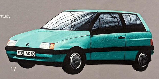 Wie eine Trabant-Studie zum Seat Ibiza II von 1993 wurde