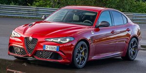 Alfa Romeo verzichtet auf das versetzte vordere Nummernschild