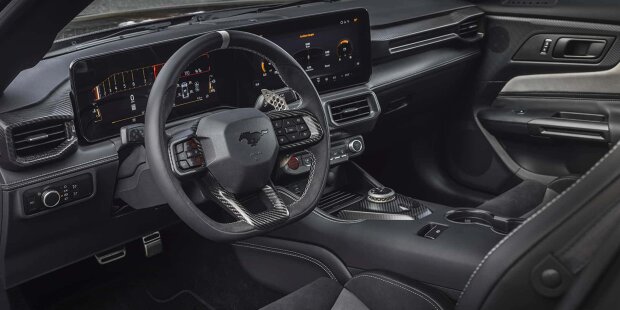 Interieur des Mustang GTD