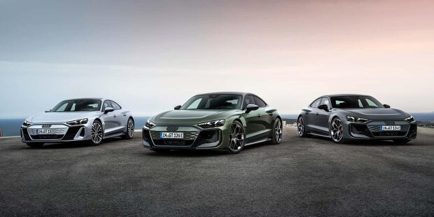 Audi e-tron GT (2024): Facelift mit bis zu 925 PS