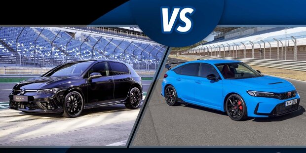 Volkswagen Golf R vs Honda Civic Type R