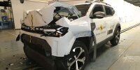 Neuer Dacia Duster im EuroNCAP-Crashtest (Juli 2024)