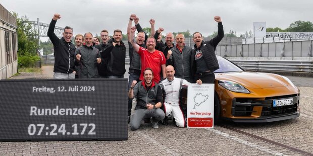 Neuer Panamera erzielt Rekordzeit auf der Nürburgring-Nordschleife
