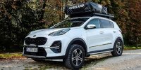 Kia Sportage mit Dachzelt im Test