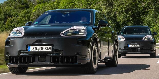Erprobung Porsche Cayenne Elektro