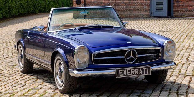 Everrati/Hemmels Mercedes SL (Elektroumbau)