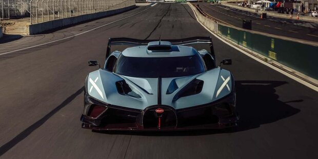 Bugatti Bolide 100 Year Anniversary Edition in Laguna Seca