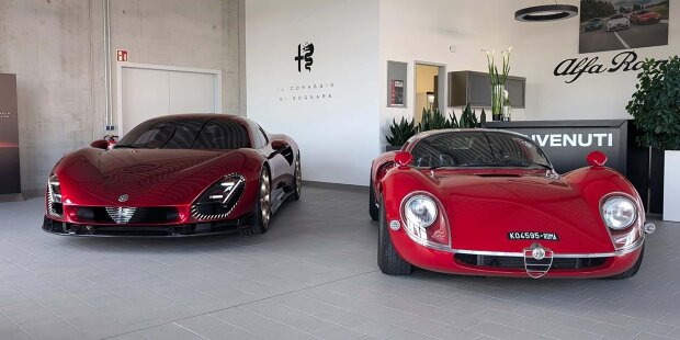 Alfa Romeo 33 Stradale: Alt und Neu im Vergleich