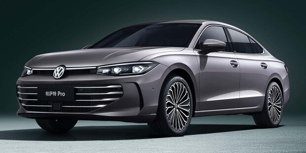 Neue VW Passat Limousine für China hat drei Bildschirme