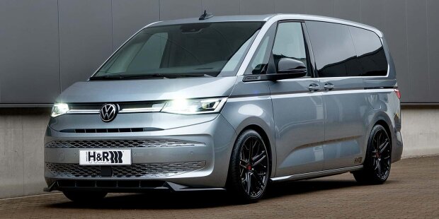 Kult-Tour: VW-Bus T7 Multivan mit H&R-Gewindefahrwerk