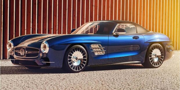 Dieser Tribut an den Mercedes 300 SL ist schrecklich