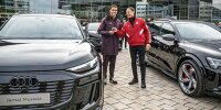 Audi Fahrzeugübergabe an die Spieler des FC Bayern München 2024/25
