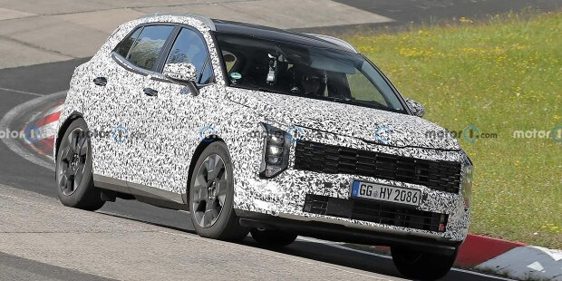 Kia Sportage (2025) zeigt sich fast mit Facelift