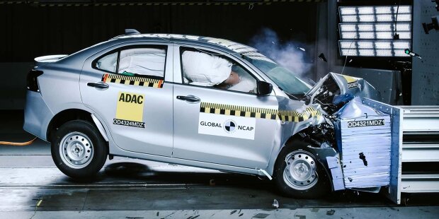 Crashtest Suzuki Dzire (2024)