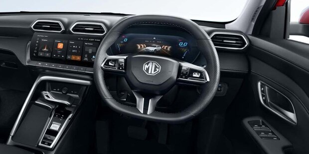MG ZS Hybrid+ (2024): Der Innenraum des China-SUV