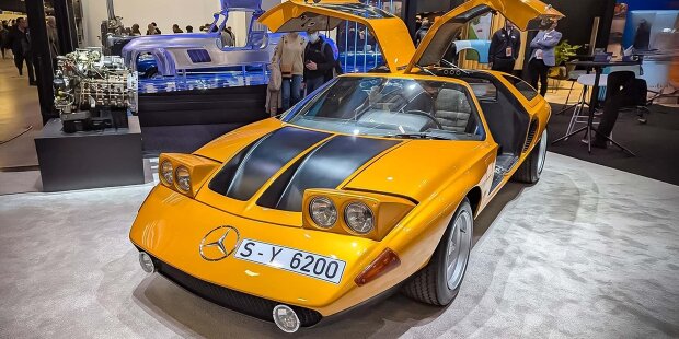 Mercedes C 111-II (1970) in der Sitzprobe