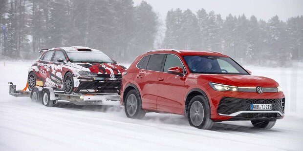 VW Tiguan, Tayron und Passat als souveräne Zugfahrzeuge