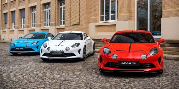 Alpine A110 R 70 Trikolore Edition (2025)