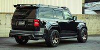 Toyota Land Cruiser von Wald