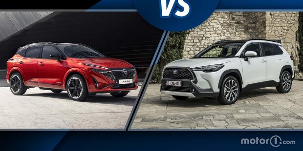 Nissan Qashqai vs Toyota Corolla Cross