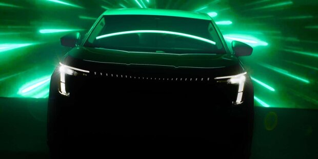 Skoda elektrisches Siebensitzer-SUV (2025) Teaser