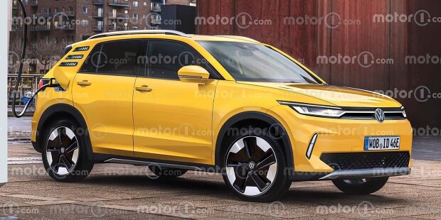 Volkswagen ID.2 X: Rendering von Motor1.com
