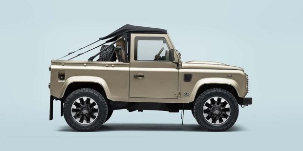 Land Rover Defender als Cabrio mit V8: Comeback eines Klassikers