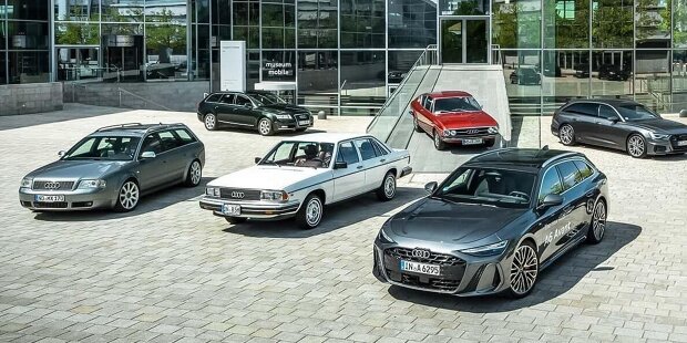 Audi A6: Erfolg über neun Generationen