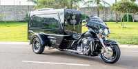 Eine Harley-Davidson für die letzte große Reise
