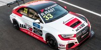 Lackierung des WTCR-Audi von Rene Rast