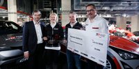 Preisverleihung  TOYOTA GAZOO Racing Trophy 2018