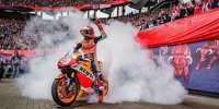 Marc Marquez besucht RB Leipzig