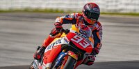 Marc Marquez testet seine Fitness mit der Honda RC213V-S