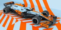 Gulf-Lackierung von McLaren für Monaco 2021