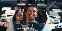 Die erste Arbeitswoche von Alexander Albon bei Williams