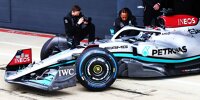 Shakedown in Silverstone: Mercedes W13