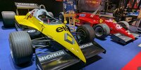 Historische Formel-1-Autos bei Retromobile 2025