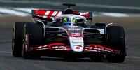 Haas-Shakedown 2025 mit dem VF-25 in Silverstone und Sachir