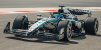 Mercedes-Shakedown 2025 mit dem W16 in Sachir