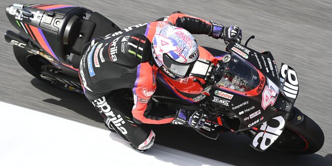 MotoGP Mugello FT2: Aleix Espargaro vorn -  Eine Aprilia vor fünf Ducatis