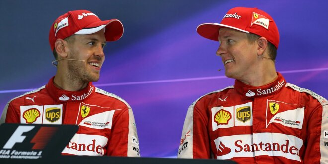 Sebastian Vettel schwärmt über liebsten Teamkollegen - &quot;Kimi ist das größte Naturtalent&quot;