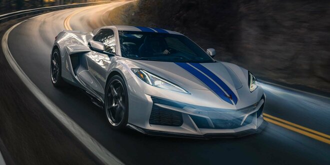 Die E-Ray soll die Viertelmeile in 10,5 Sekunden schaffen - Corvette mit E-Motor &amp; fettem V8