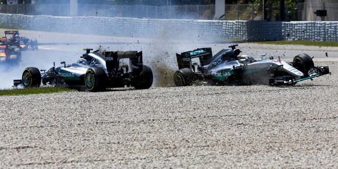 Rosberg: Das ist nach dem Barcelona-Crash wirklich passiert - Rapport bei Lauda auf Ibiza!