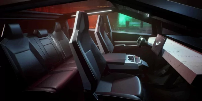 Elektro-Pick-up soll ab September ausgeliefert werden - Bilder vom Cybertruck-Interieur