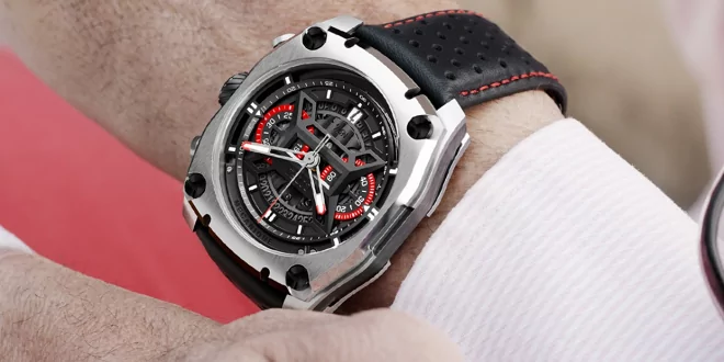 Anzeige: NB24 Stratom von CODE41  zu Ehren von Nigel Bailly - Chronograph in neuem Look