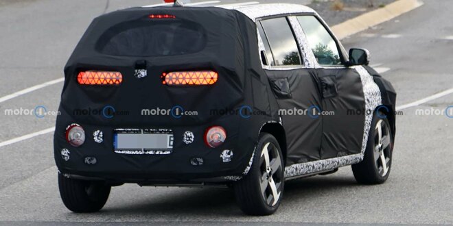 E-Crossover als Rivale von Fiat 500e und VW e-up -  Micro-SUV erstmals gesichtet