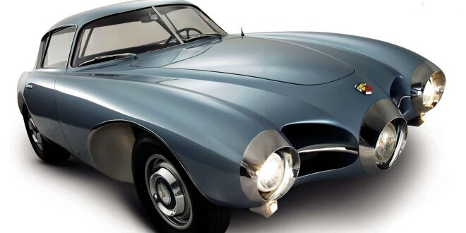 Erstes Auto der von Carlo Abarth gegründeten Tuningwerkstatt  -  Abarth 1500 Biposto Bertone (1952)