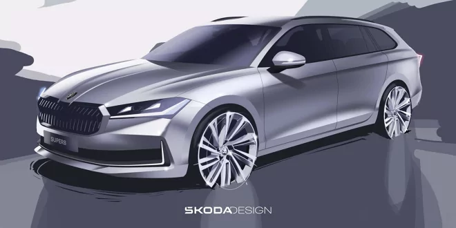 Das Design wurde mehr evolutionär weiterentwickelt - Serienoptik zeigt sich auf Skizzen